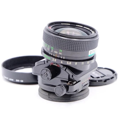 Canon Lens TS 35mm 2.8 S.S.C. FD, Converted To EF – MUST READ! (0768) - Image 1 of 4