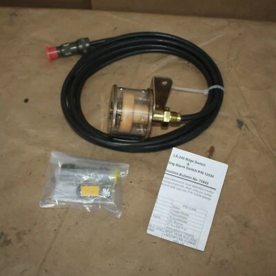 Gems Sensors LS-12334-B Flooding Alarm Level Bilge Switch Marine Navy SPDT - Image 1 of 4