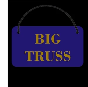  Baltimore Maryland Football "BIG TRUSS " Fans Kids 4" x 7" metal sign - Picture 1 of 1