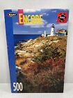 NEW SEALED RoseArt Encore 500 Pc Jigsaw Puzzle Pemaquid Point MA Lighthouse