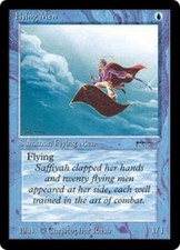 WOTC MtG Arabian Nights Flying Men (C5) EX