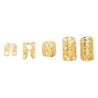 200Pcs Vikings Hair Jewelry Norse Runes Braids Tube Beads Dreadlocks (Gold ) Zz1