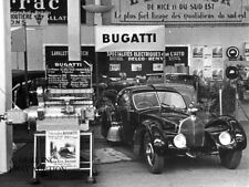 Bugatti 57 Aérolithe 1935 showroom Paris est prototype Altantique photo presse photo photo photo photo photo