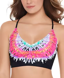 Bikini-Oberteil Salt + Cove gefärbt Riemen hinten Juniors XS Neu mit Etikett mehrfarbig - Bild 1 von 2