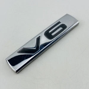 02-06 Nissan Altima V6 Emblem Letters Badge Symbol Logo Trunk Rear Chrome D32 - Picture 1 of 6