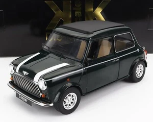 MODELLINO AUTO STATICO DIECAST MINI COOPER SUNROOF RHD 1992 VERDE BIANCO 1/12 - Foto 1 di 9