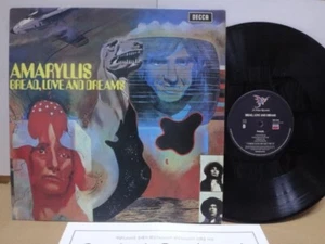 Bread Love and Dreams / Amaryllis, Rare Korea Orig. Decca LP w/Insert Folk NM! - Picture 1 of 9