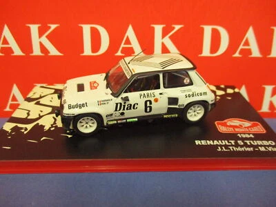 Die cast 1/43 Modellino Auto Renault 5 Turbo Rally Monte Carlo 1984 J-L. Therier - Immagine 1 di 4