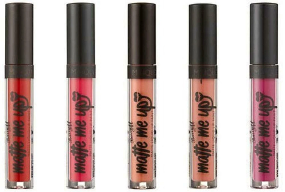 Barry M Matte Me Up Matte Liquid Lip Paint Choose Shade Pink Purple Mauve Plum - Image 1 of 1