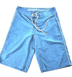 Old Navy Men's Board Shorts Size 28 Blue In Great Condition!! - Picture 1 of 7