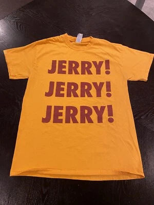 Jerry Kill Springer Minnesota Football T-Shirt Jerry! Jerry! Jerry! Size M - Image 1 of 3