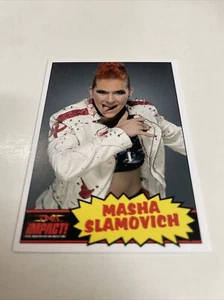 1984 Style Masha Slamovich TNA Impact Wrestling Diva Custom Card A-509 - Bild 1 von 2