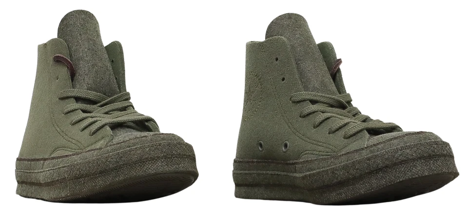 Size 5.5 Tarmac Stone Converse Chuck 70 HI Top x J.W. Anderson Felt 2018 162954C