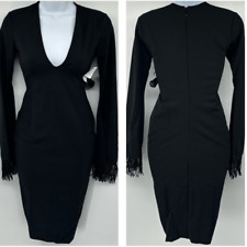 Nookie IRIS LONG SLEEVE Black MIDI Dress Size XS New with Tags