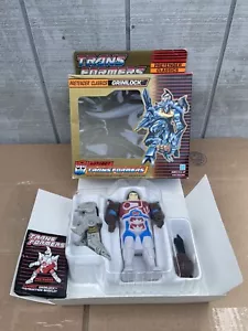 Transformers Original G1 1989 Pretender Grimlock Complete w/ Box FREE SHIPPING - Picture 1 of 22
