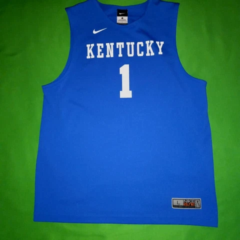University of Kentucky Wildcats Jersey Basketball Nike Elite Boys (Youth Large) Cover