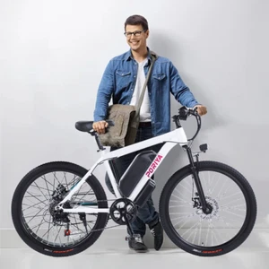 26" Electric Mountain Bike Bicycle 40Km/H 1500W Adult Off Road E-Bike Commuter - Picture 1 of 30