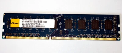 2 GB DDR3-RAM 240-pin 1Rx8 PC3-10600U non-ECC  'Elixir M2F2G64CB88G7N-CG' - Image 1 of 2