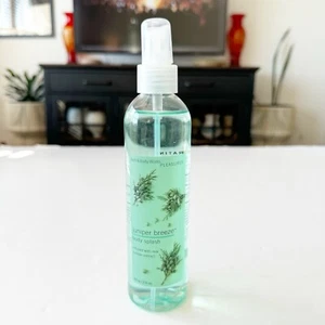 Bath and Body Works Pleasures Juniper Breeze Body Splash 8 oz Spray VTG Bottle - Picture 1 of 8