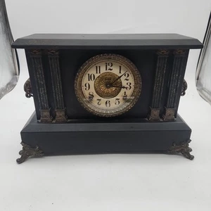 Reloj Ingraham Mantle Antiguo Funciona Sin Llave  - Imagen 1 de 12