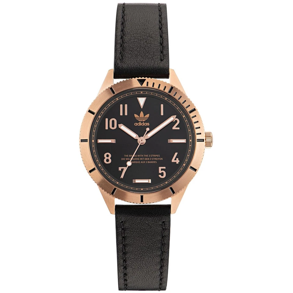 Reloj Adidas Para Hombre Original Edición Moda Tres Pequeños Cuadrante Negro - AOFH22507 Foto 1 de 1