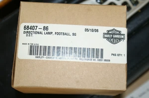 NOS Genuine Harley Davidson Directional lamp / turn signal football  68407-86 - Picture 1 of 1