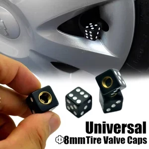 4Pcs Truck Car Wheel Tyre Tire Valve Stem Air Dust Cover Screw Caps Accessories - Picture 1 of 10