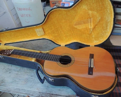 Vintage Ibanez Acoustic Guitar No. 2842, rt-handed Japan made hard case SERVICED - image 1 of 4