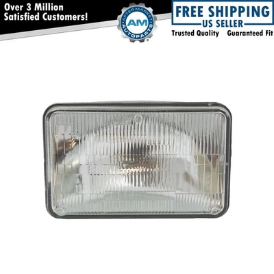 Farol de feixe selado halogênio 6 1/2" por 4 1/4" novo - Imagem 1 de 3