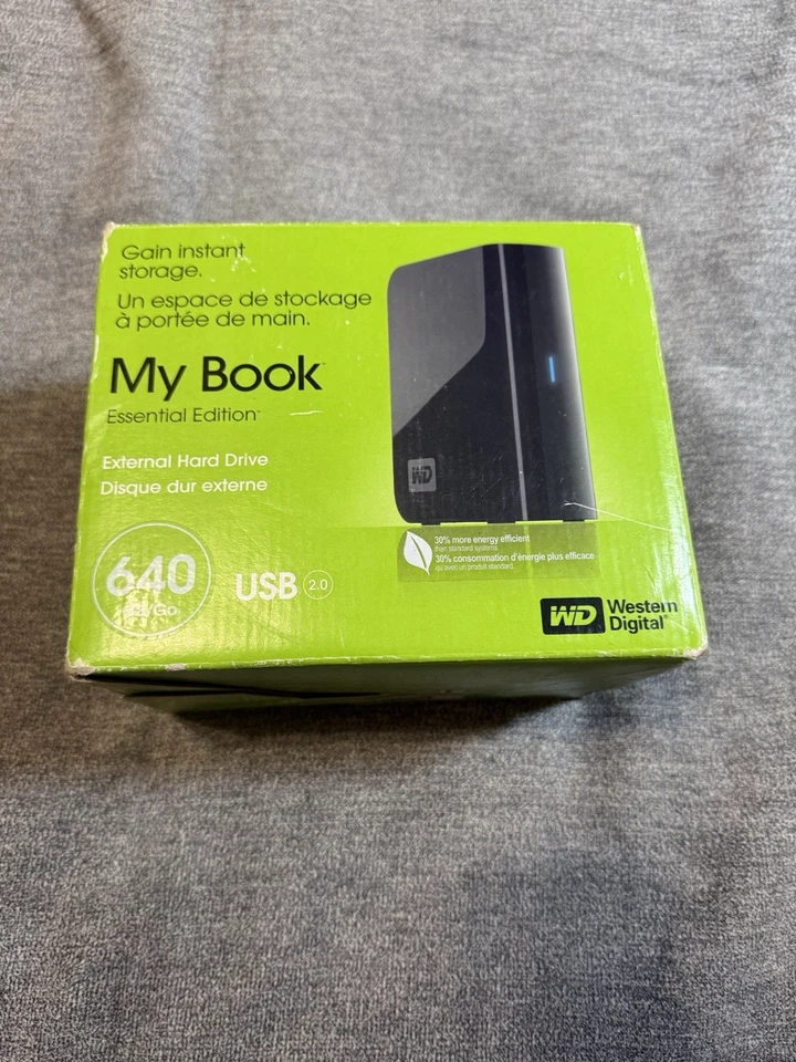 Western Digital My Book Essential640GB 7200RPM External Used - Image 1 of 3