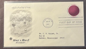 #5210 Have a Ball! Kickball addressed FDC on PCS cachet - Picture 1 of 1