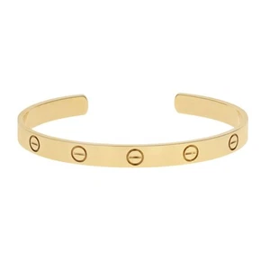 Estate Cartier Love Cuff - Picture 1 of 4