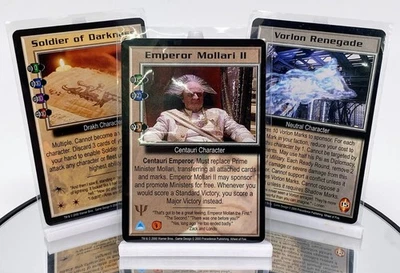 Precedence Entertainment Babylon 5 Wheel of Fire Near Complete (150/152) NM-LP B - Image 1 of 4