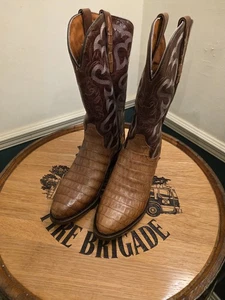 Dan Post Herren Primetime Caiman Braun Westernstiefel DP3096 9,5 D - Bild 1 von 8