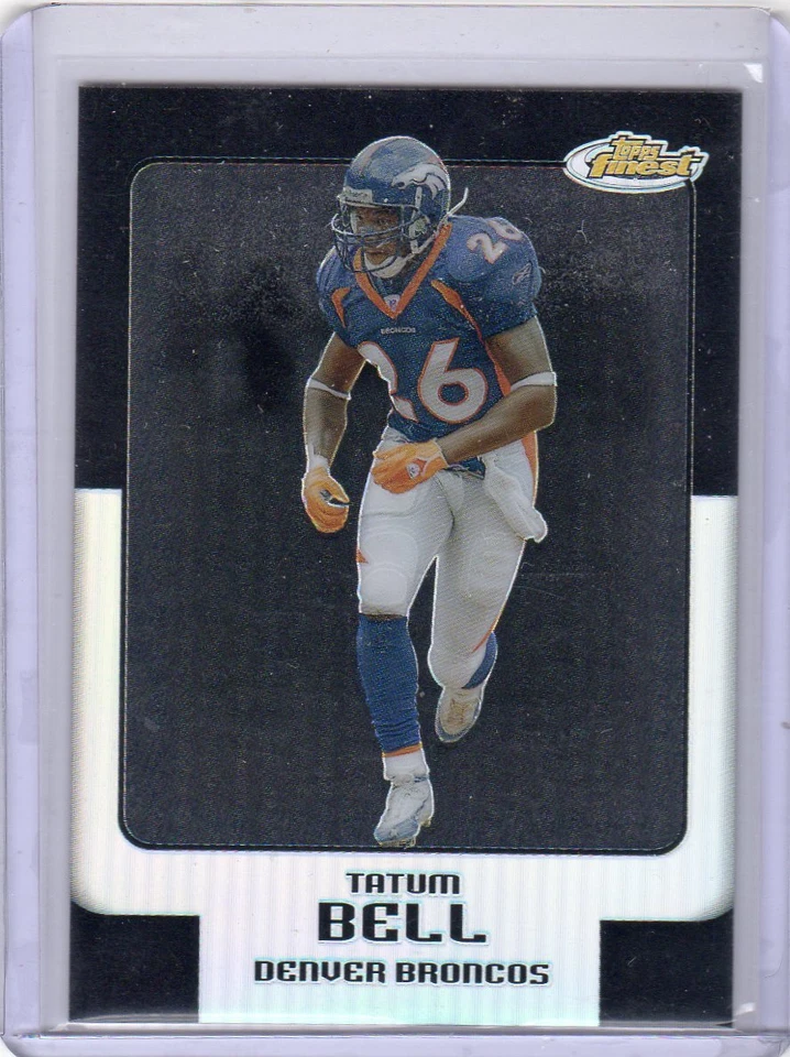 2006 FINEST BLACK REFRACTOR TATUM BELL #/99 - Image 1 of 1