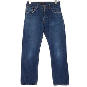 Nudie Jeans Loose Leif Hombre Suelto Relajado Recto Xb1 Tamaño W30 L30 - Imagen 1 de 9