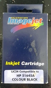 Kaleidoskop Image Jet HP51645A Schwarz IJC24 Tintenstrahlpatrone - Bild 1 von 1