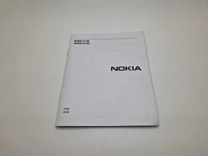 Nowy stary zapas angielska Nokia C1-01/C1-02 Instrukcja obsługi 3UKPOST - Zdjęcie 1 z 4
