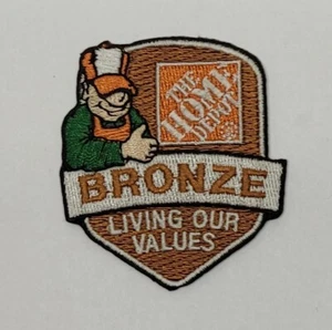 The Home Depot Bronze Homer Living Our Values Service Patch - Bild 1 von 2