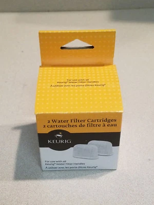 KEURIG WATER FILTER REFILL CARTRIDGES 2 PACK "NEW IN BOX" - Image 1 of 4