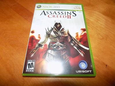 ASSASSIN'S CREED II XBOX 360 Assassin Series XBOX360 Ubisoft Microsoft XBOX Game - Image 1 of 3