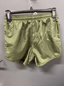 Pantalones cortos para correr USMC verde PT talla pequeña - Imagen 1 de 4