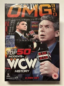 DVD WWE OMG #2: THE TOP 50 INCIDENTS IN WCW HISTORY FremantleMedia NEU & VERSIEGELT - Bild 1 von 3