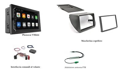 Mediastation 6.75" per Fiat Fiorino serie dal 2014 Phonocar VM003 - Immagine 1 di 4