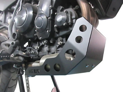 Cubrecarter Defensa protector Heed TRIUMPH TIGER 800/XC/XR (2011-19) acero negro - Imagen 1 de 3