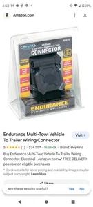 Tow Vehicle Side Connector - Picture 1 of 3