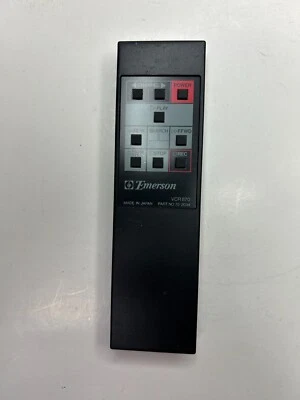Emerson 70-2034 VCR Remote, OEM for VCR890X VCR870 VCR870A VCR870H - Image 1 of 2