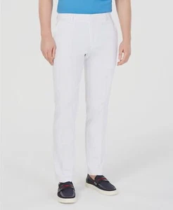 Tommy Hilfiger Men's White Modern-Fit Stretch Performance Pants Size 32W 32L - Picture 1 of 5