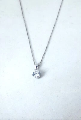 Collana Donna Gioja Argento CCD39 In Argento Tipo Punto Luce Con Zircone - Immagine 1 di 2