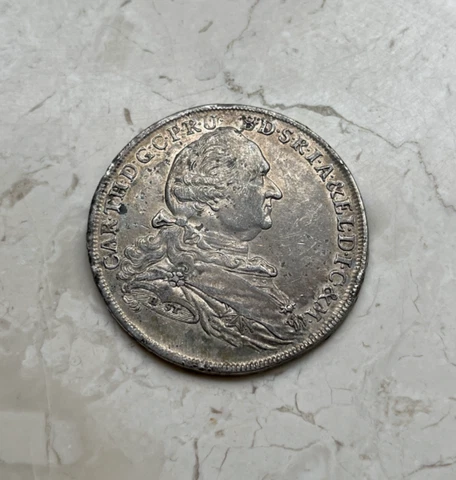 1778 Bavaria 1 One Thaler - DAV-1964 Cover